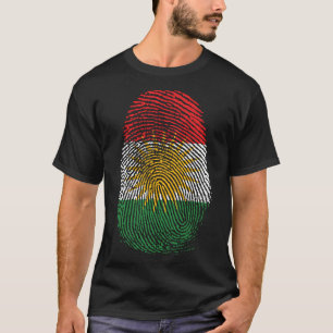 Camiseta Impresión de dedo - Kurdistán
