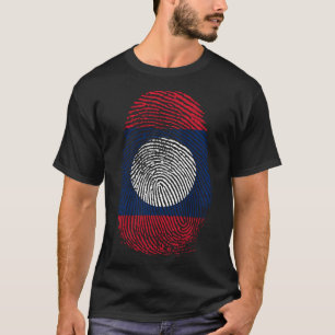 Camiseta Impresión de dedo - Laos