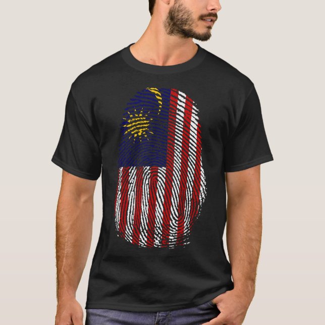 Camiseta Impresión de dedo - Malasia (Anverso)