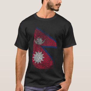 Camiseta Impresión de dedo - Nepal