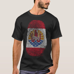 Camiseta Impresión de dedo - Polinesia Francesa