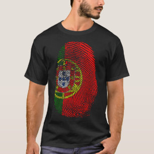 Camiseta Impresión de dedo - Portugal