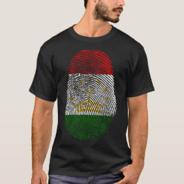 Camiseta Impresión de dedo - Tayikistán