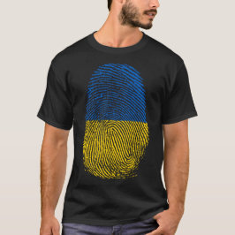 Camiseta Impresión de dedo - Ucrania