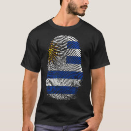 Camiseta Impresión de dedo - Uruguay
