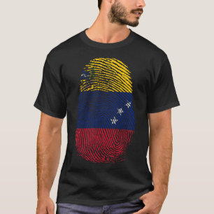 Camiseta Impresión de dedo - Venezuela