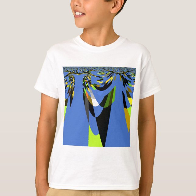 Camiseta Impresión de dibujos animados con motivos tribales (Anverso)