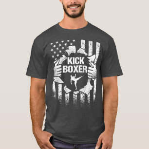 Camiseta Impresión de entrenamiento de boxeo Kickboxing Tau