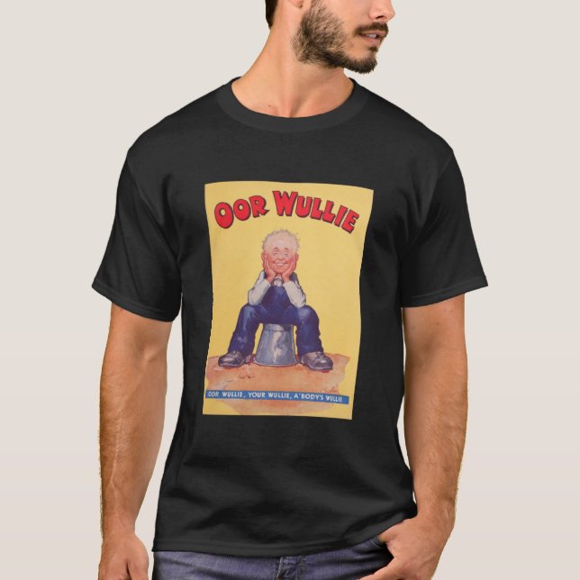 Camiseta Impresión de época de Oor Wullie 1941. Clásico (Anverso)