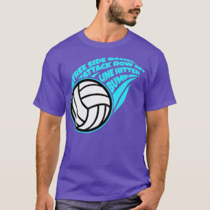 Camiseta Impresión de equipo de voleibol de regalo de volei