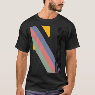 Camiseta Impresión de exposición inspirada en Bauhaus