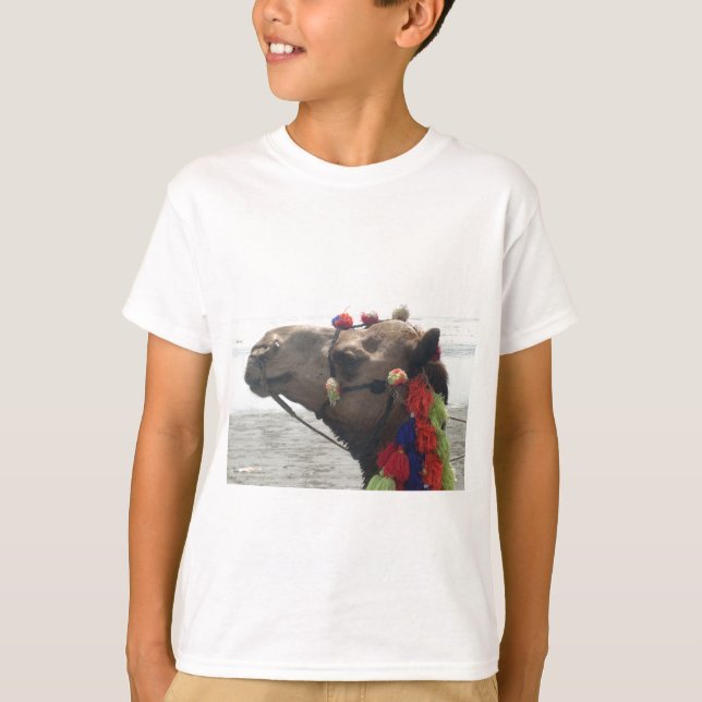 Camiseta Impresión de imagen de camello de Mascate en Omán (Anverso)