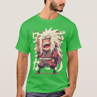 Camiseta impresión de jiraiya