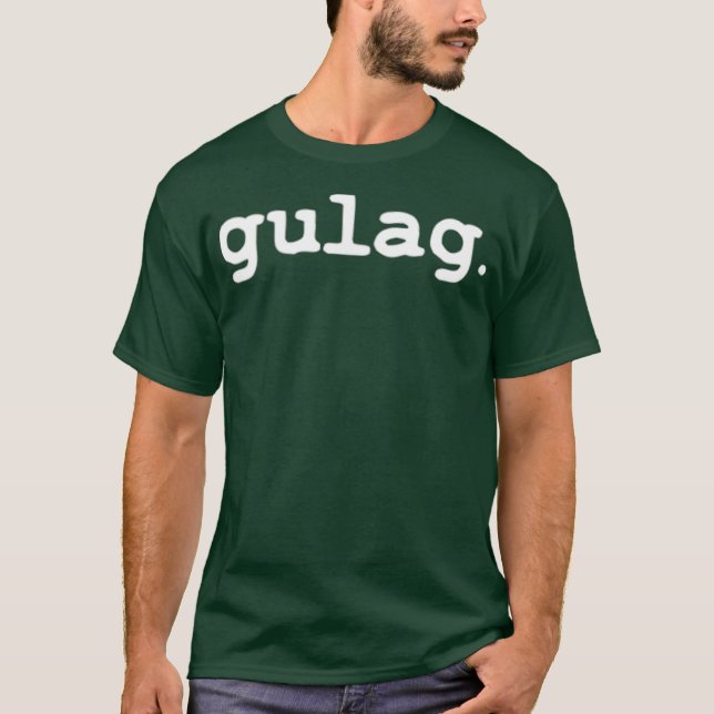 Camiseta Impresión de juegos de zona de guerra Gulag (Anverso)