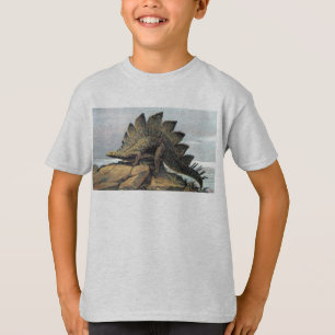 Camiseta Impresión de la antigüedad del dinosaurio del