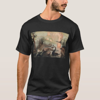 Camiseta Impresión de la antigüedad del mundo prehistórico
