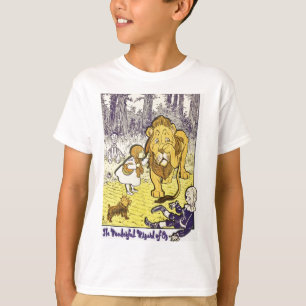 Camiseta Impresión de la edición de mago de Oz del vintag