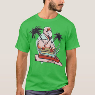 Camiseta Impresión de la floración T