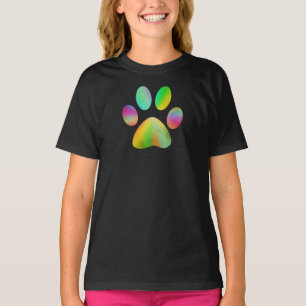 Camiseta Impresión de la hoja de tinta de mosaico