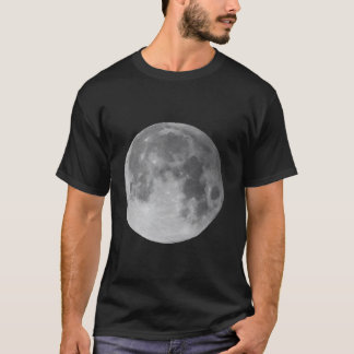 Camiseta Impresión de la luna llena