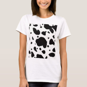 Camiseta Impresión de la vaca