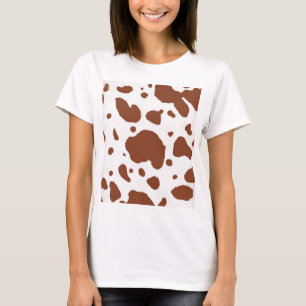 Camiseta Impresión de la vaca