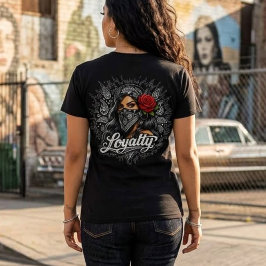 Camiseta Impresión de lealtad