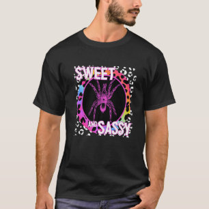 Camiseta Impresión de leopardo arcoiris de nostalgia de Tar