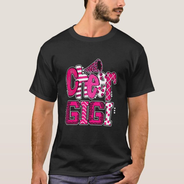 Camiseta Impresión de leopardo de fans más grande de Gigi y (Anverso)