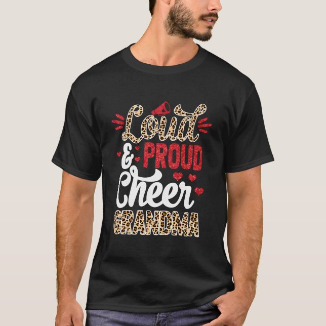Camiseta Impresión de leopardo de fans más grande de la abu (Anverso)