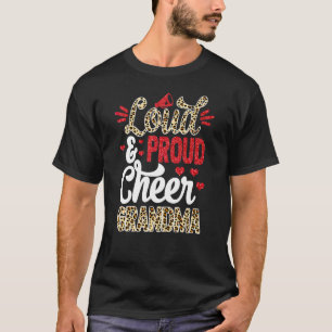 Camiseta Impresión de leopardo de fans más grande de la abu