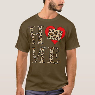 Camiseta Impresión de leopardo residencial de Colorado