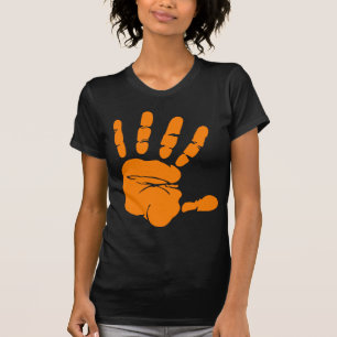 Camiseta Impresión de mano