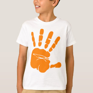 Camiseta Impresión de mano
