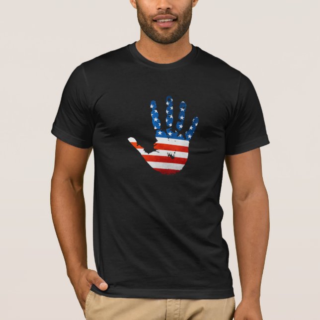 Camiseta Impresión de marca de EE. UU. (Anverso)