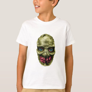 Camiseta Impresión de máscara escalofriante divertida
