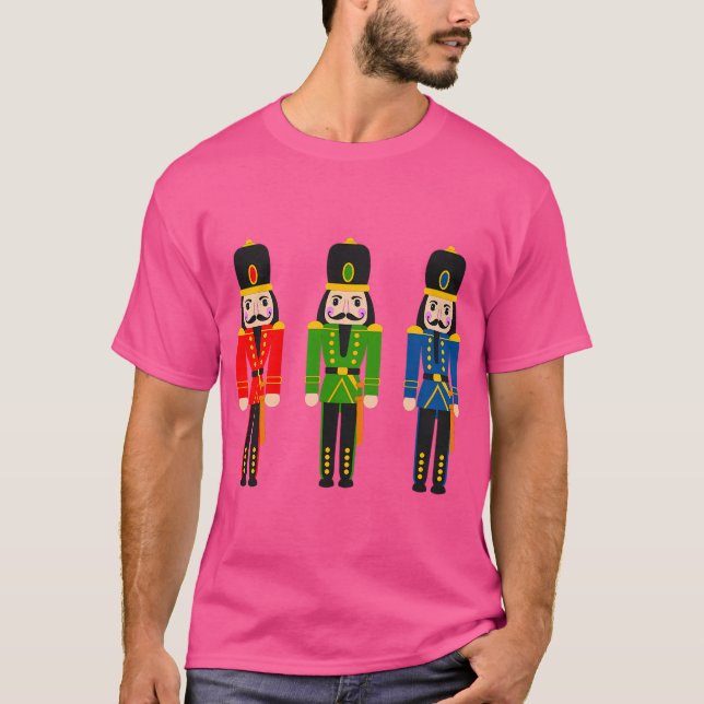 Camiseta Impresión de Navidades de desnudos (Anverso)