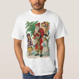 Camiseta impresión de navidades tradicionales vintage