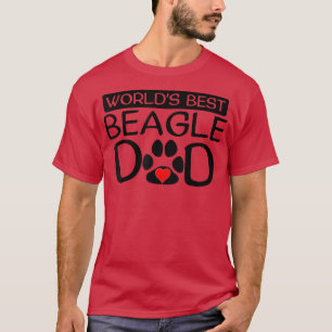 Camiseta Impresión de pata del mejor dueño de perro del mun