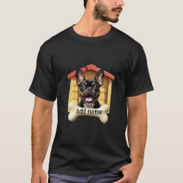 Camiseta Impresión de Personalizable de Bulldog francés a p