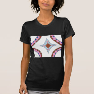 Camiseta Impresión de pintura de aceite de Mandala