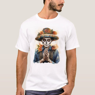 Camiseta Impresión de Scary Zombie
