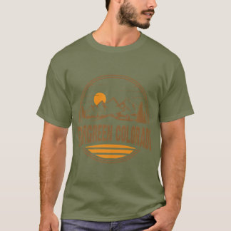 Camiseta Impresión de senderismo en Montaña Evergreen Vinta