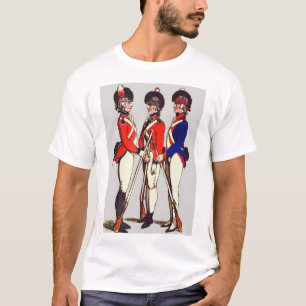 Camiseta Impresión de soldados voluntarios de Londres en 18