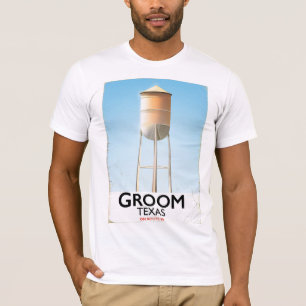 Camiseta Impresión de viaje de Groom Texas Ruta 66 American