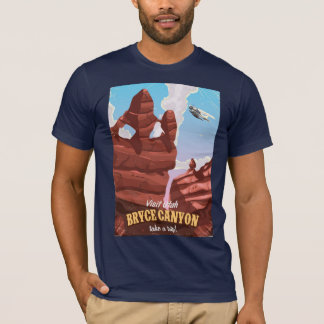 Camiseta Impresión de viaje vintage de Bryce Canyon Utah