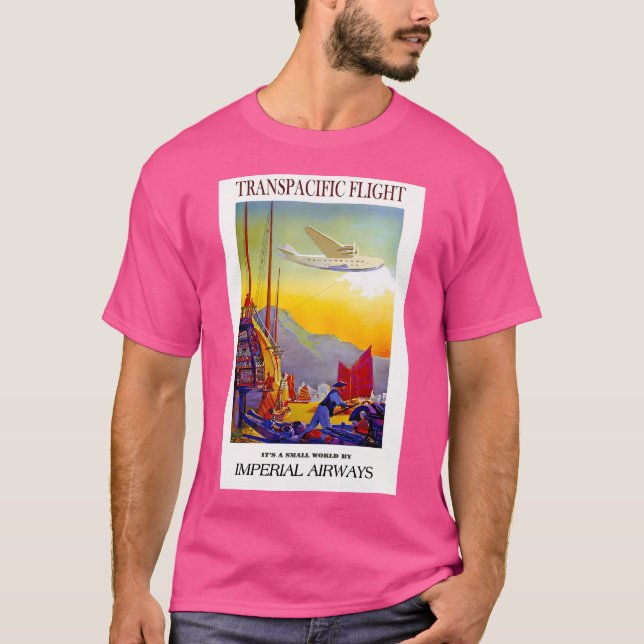Camiseta Impresión de vuelo transespacial Imperial de Vinta (Anverso)