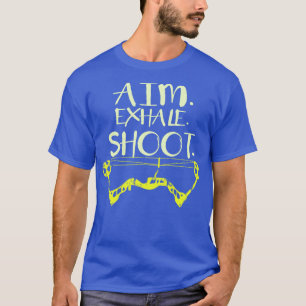 Camiseta Impresión del arquero de papel de tiro al aire lib