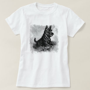 Camiseta Impresión del estilo del carbón de leña del