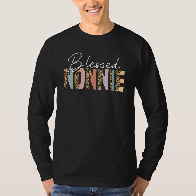 Camiseta Impresión del leopardo de Nonnie Cute (Anverso)